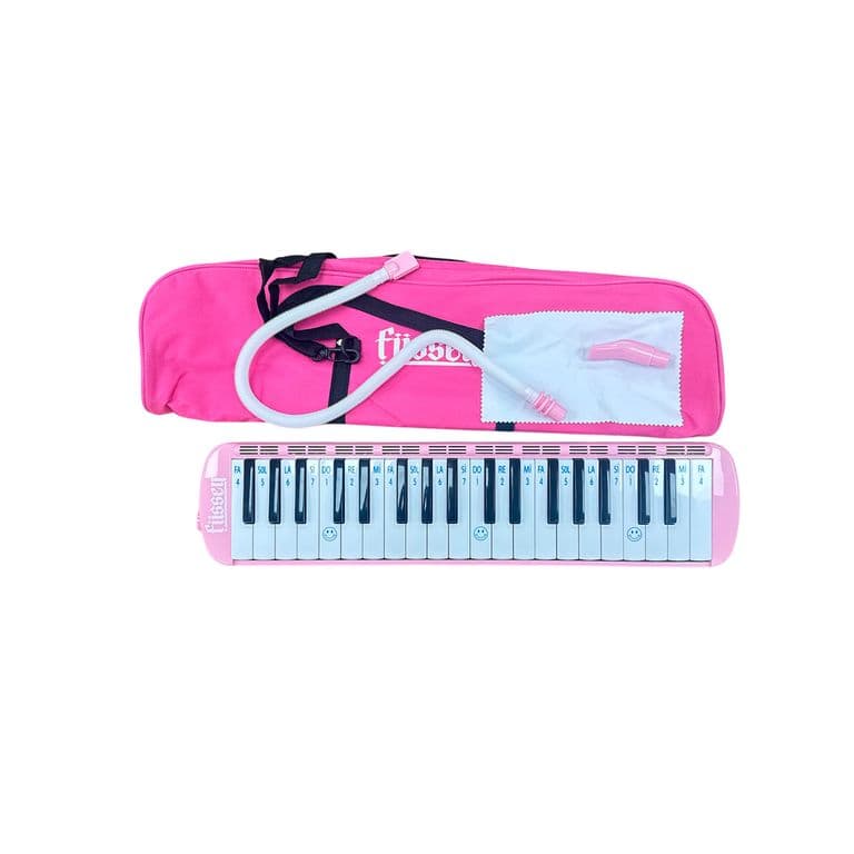 Melodica 37 Notas Fussen + Estuche + Boquilla Rosa