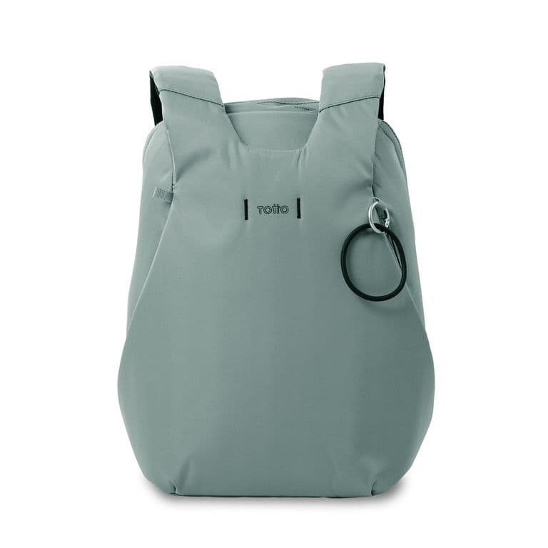 Mochila Ejecutivo Porta Pc 14 Antirrobo Twill Verde Verde M