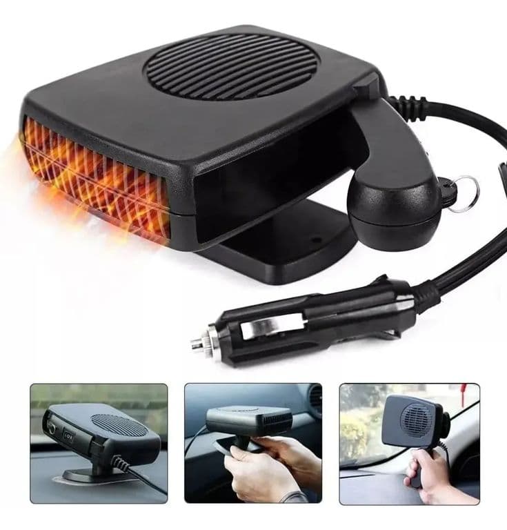 Calefactor Para Auto 12v Ventilador De Auto 12v 200w Pro Xl