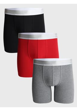 Boxer 3 Unidades Regular Fit Multicolor Multicolor S