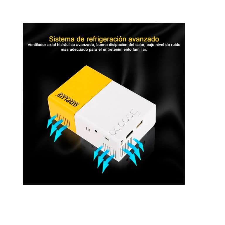Mini Proyector Led Hdtv Usb Micro Sd Av