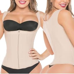 Faja Salome Chaleco Dama Ref: 314 Alta Compresion Beige XS