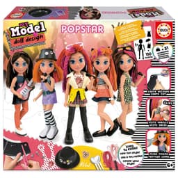 Muneca Pop Star para Disenar Ropa +150 Looks Creativos - PS