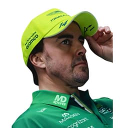 Gorro Oficial Aston Martin Fernando Alonso 2026 Verde Lima Verde Lima TALLA UNICA