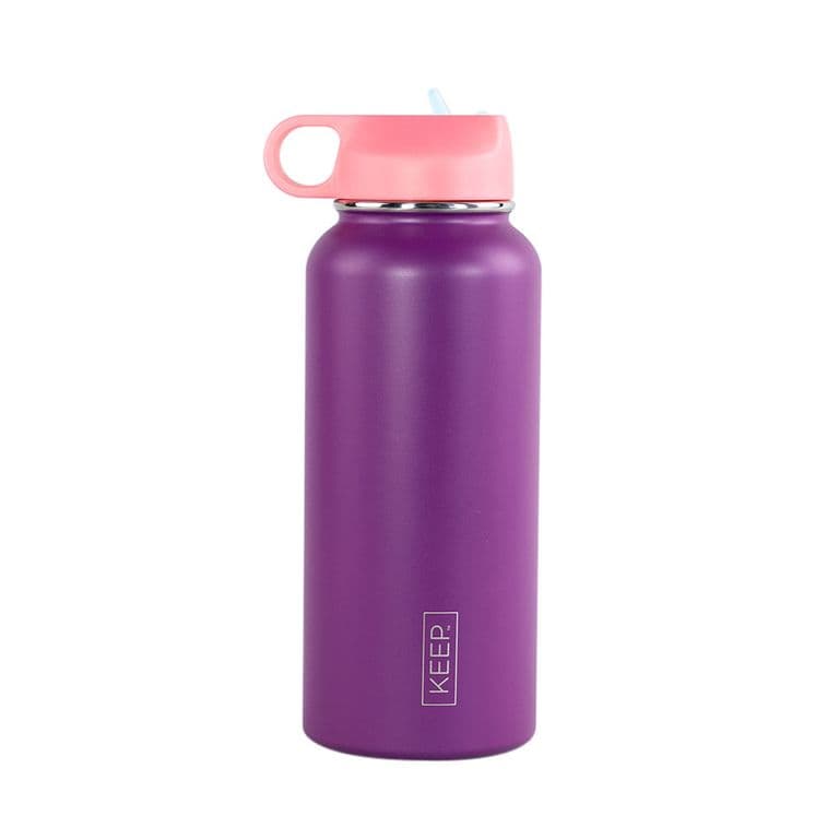 BOTELLA INSULADA 1L FLASK MORADO