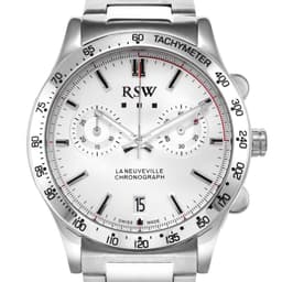 Reloj Hombre C130-SS-1 Plateado 42