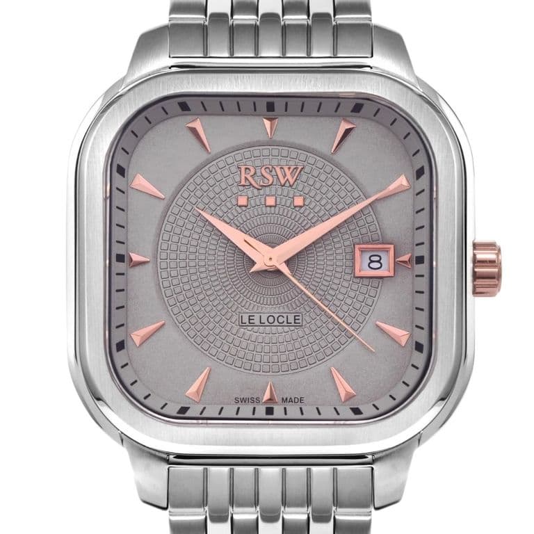 Reloj Hombre M165-SR-2 Plateado 40