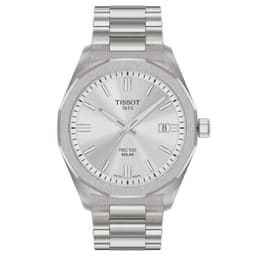 Reloj PRC 100 Solar 39MM T1514221103100 Plateado 39
