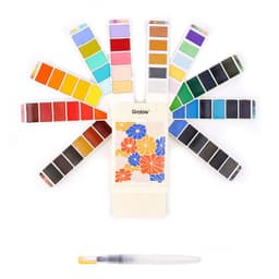 Set de Acuarela Plegable de 56 colores con Pincel