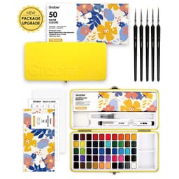 Set de Acuarelas Premium todo en uno 50 colores