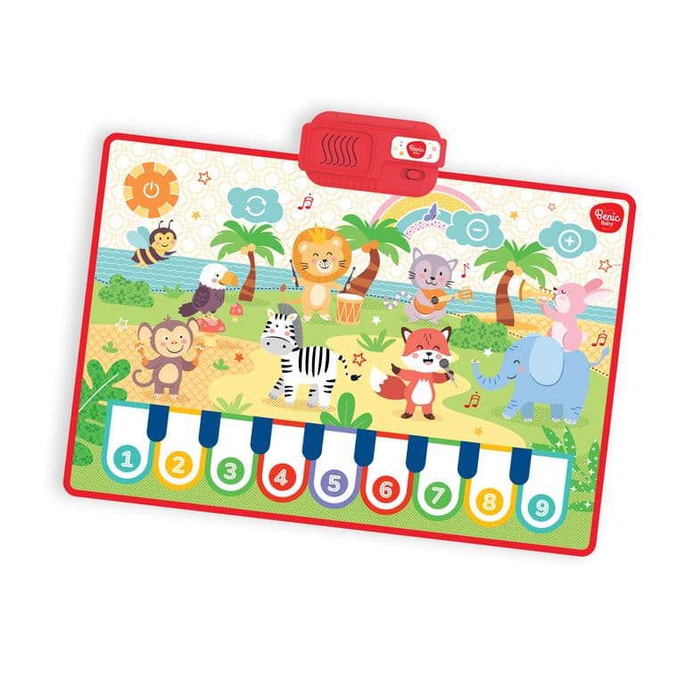 Alfombra Musical Infantil con Sonidos y Estimulacion Sensorial