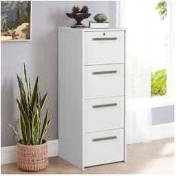Kardex 4 Cajones White Wood Grain