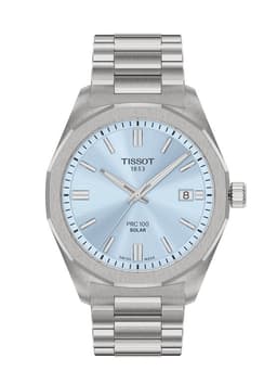 Reloj PRC 100 Solar 39MM Plata Celeste Plateado TALLA UNICA