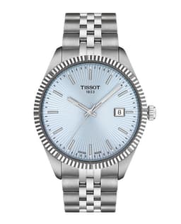 Reloj Ballade 40MM Acero Celeste Plateado TALLA UNICA