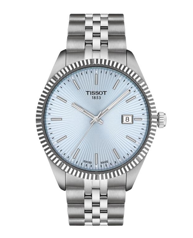 Reloj Ballade 40MM Acero Celeste Plateado TALLA UNICA