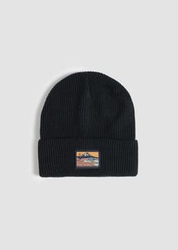 Gorro Beanie Waffle Azul 1