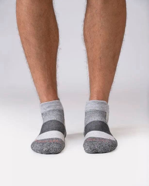Calcetin Deportivo Lana Merino Gris S/M