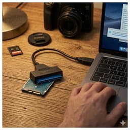 Adaptador SATA a USB 3.0 para Conectar Disco Duro a PC