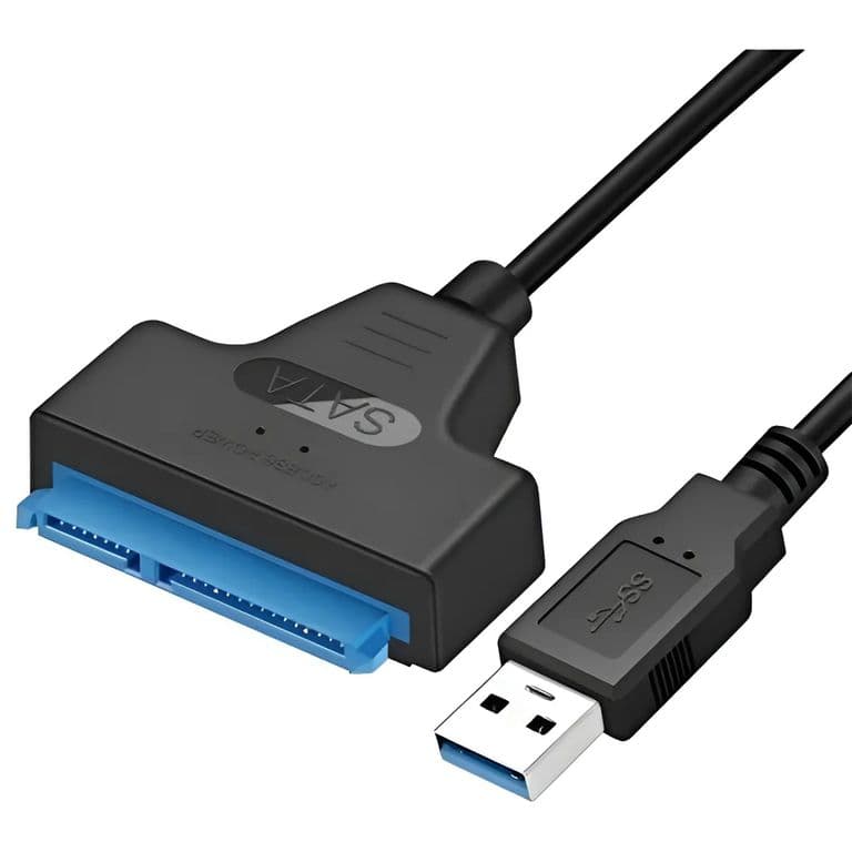 Adaptador USB 3.0 a SATA para Conectar Disco Duro a PC