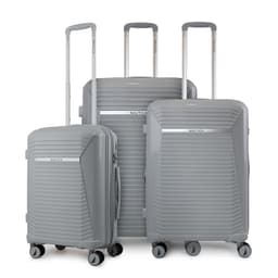 Set 3 Maletas Niza S+M+L Cabina 10k Mediana 20k y Grande 23k gris Gris L