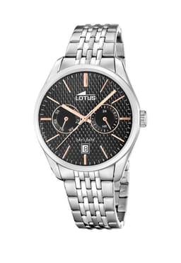Reloj 19072/4 Negro Hombre Multifuncion Negro TALLA UNICA