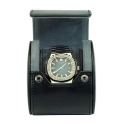 Estuche Reloj Cuero Individual Negro Negro TALLA UNICA