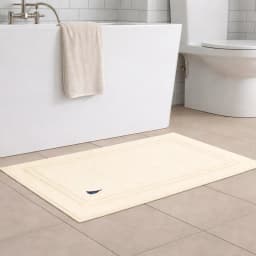 Toalla de piso SAVOY Home algodon premium 50x80 cm beige