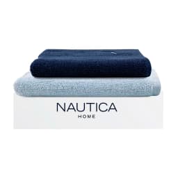Set 2 Toallas HEAVEN Cara+mano 100% algodon alta calidad azul celeste