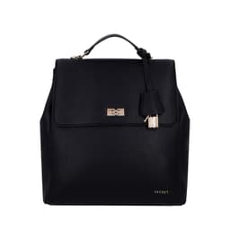 Mochila Mujer Minsk Grande Cuero de PU Negra ST6 Negro L