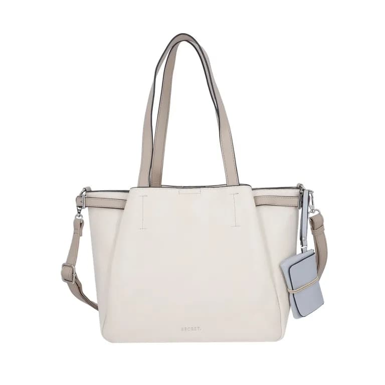 Cartera de hombro Zamora ST6 L Beige Beige L