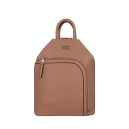 Mochila Mujer Oviedo Grande PVC Cafe ST6 Cafe L