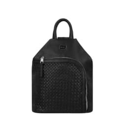 Mochila Mujer Oviedo Grande PVC Negra ST6 Negro L