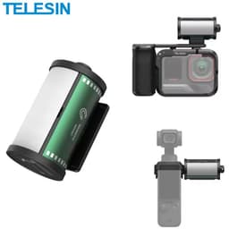 Luz LED MagFilm Calida Fria Para Camara y Smartphone Vlog
