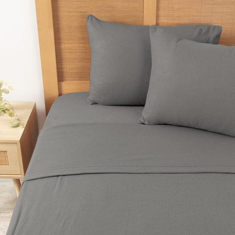 SABANAS POLAR LISA GRIS 2 PLAZAS Gris 2 PLAZAS