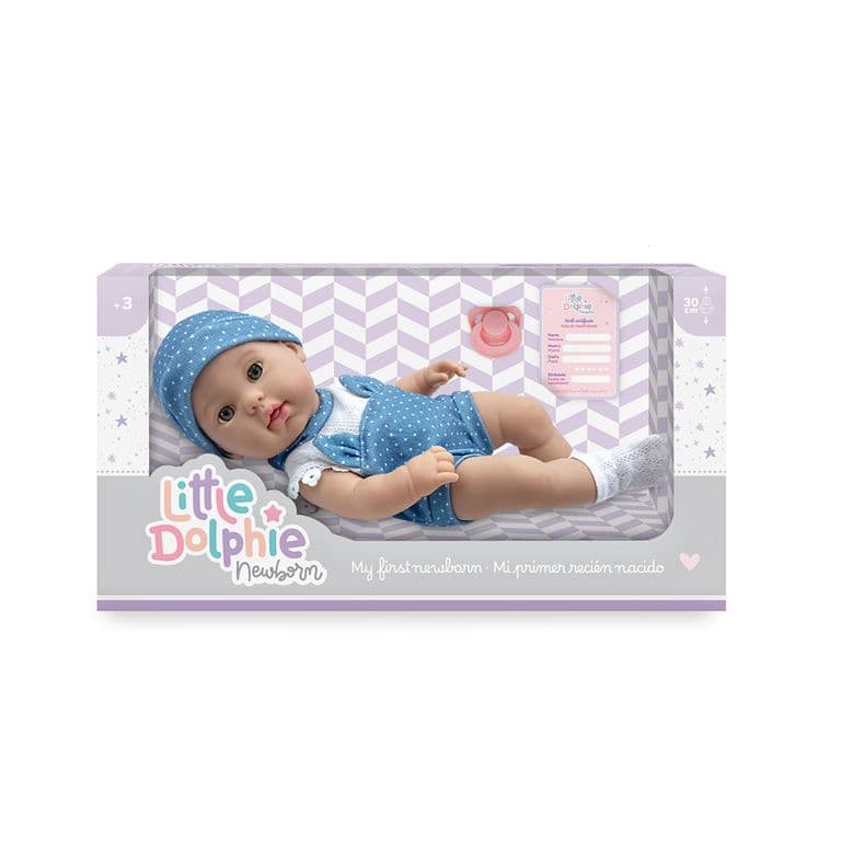 Muneca Reborn Recien Nacida 30 cm Realista