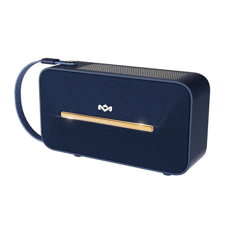 Parlante Bluetooth 5.3 Waterproof Rise Up Solar Azul Marley Azul