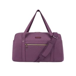 Bolso Fin de Semana con Bolsa para Zapatos Morado Morado TALLA UNICA