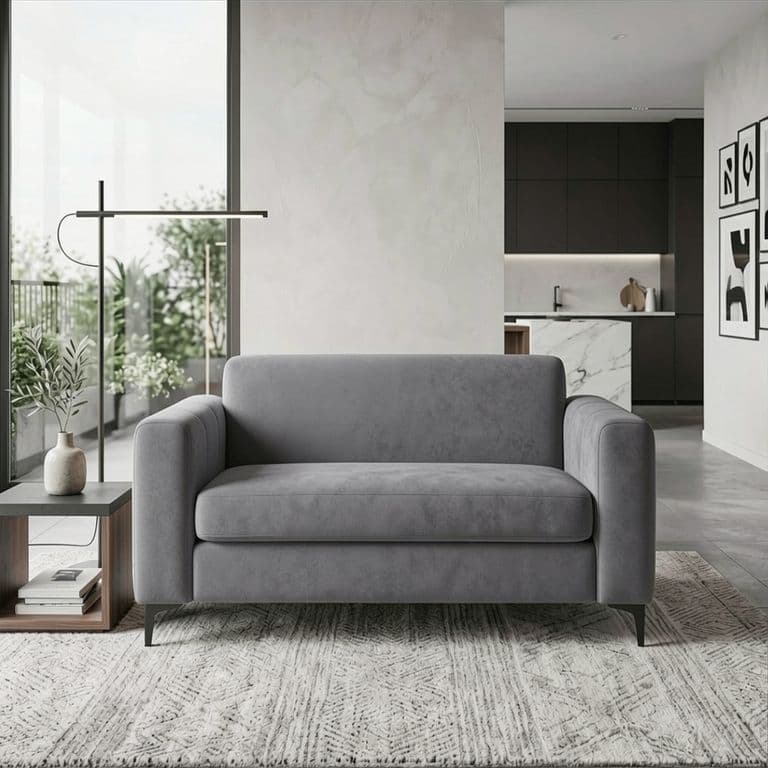 Sofa Bruma Gris 2 cuerpos ...