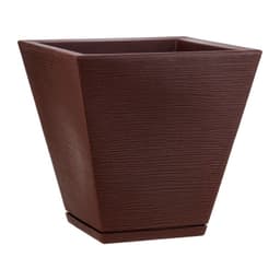 MACETERO CAFE ZURIQUE 34CM ALTO CON PLATO