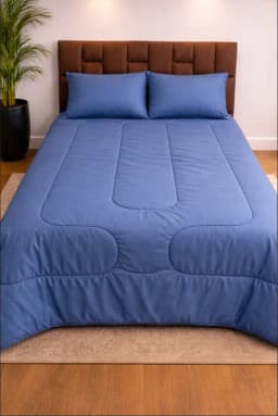 Plumon reversible King Azul 230x240