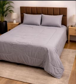 Plumon reversible King Gris 230x240