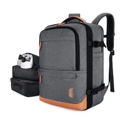 Mochila Falco 30 L - 40 L Expandible + 3 Organizadores Gris Gris TALLA UNICA