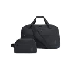 Bolso Fin de Semana 38 L con Neceser y Zapatero Negro Negro TALLA UNICA