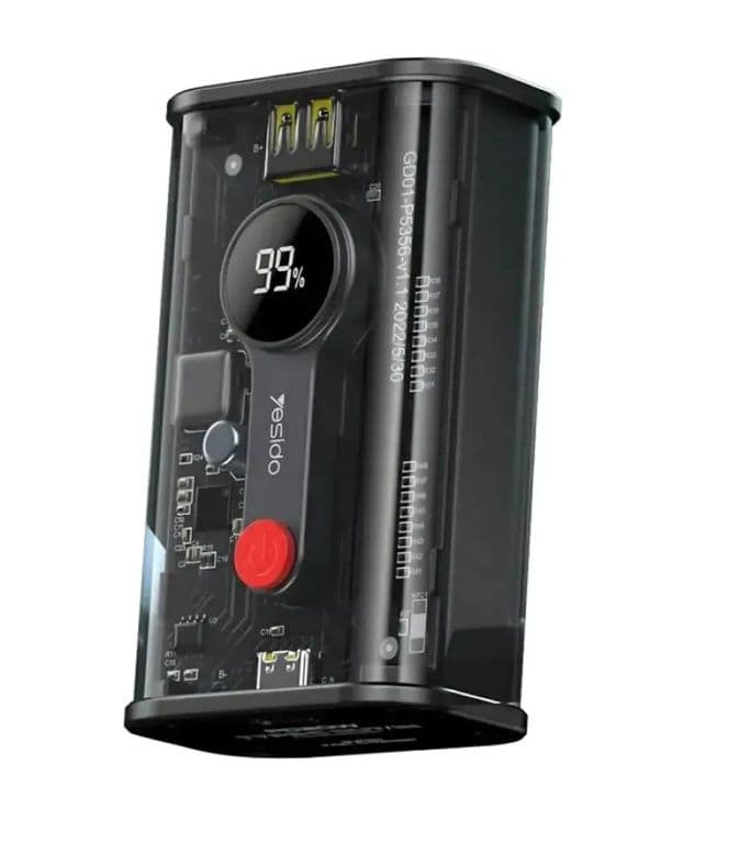 Bateria Externa Power Bank Usb Tipo-C 10000 mah 20W Carga Rapida