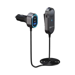 KX Car Charger 100W Max 4xUSB-C PD30W + 2xUSB-A QC 3.0 Extension Cable