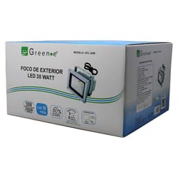 Foco LED Exterior 30W Green-e Potencia Industrial para tu Hogar