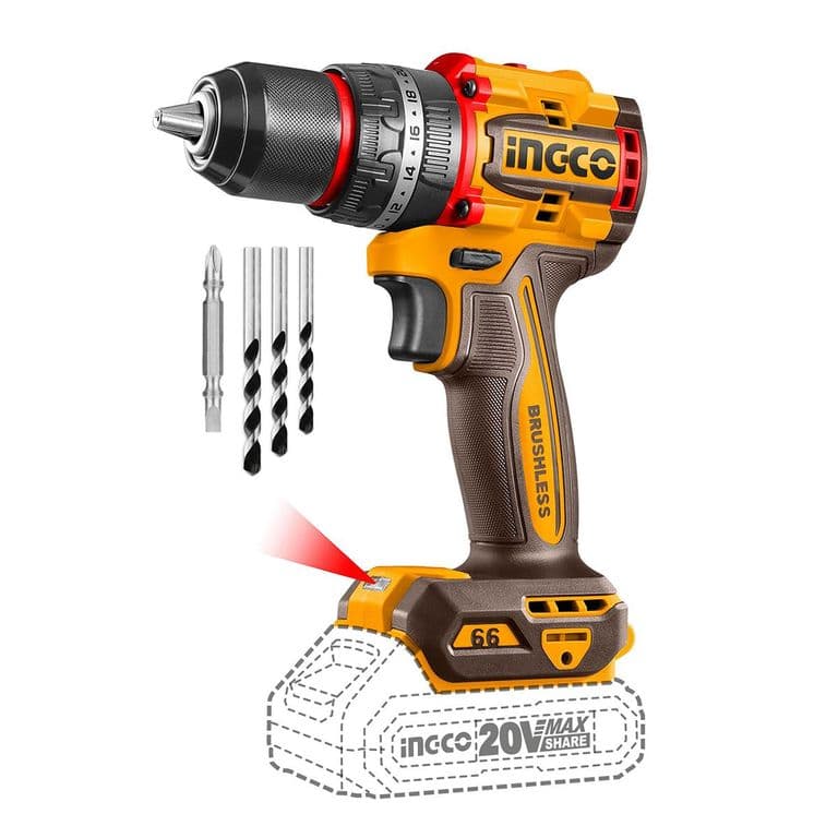 Taladro Percutor Bl Industrial Compact Inalambrico 20V/13Mm