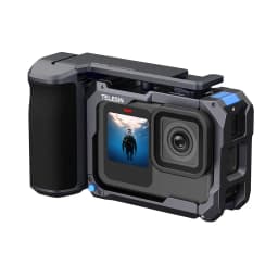 Grip + Jaula Aluminio Empunadura para GoPro 9 10 11 12 13