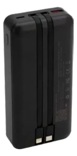 POWER BANK 20.000MAH PD22.5W 2USB-C 1USB-A PBK25-20K