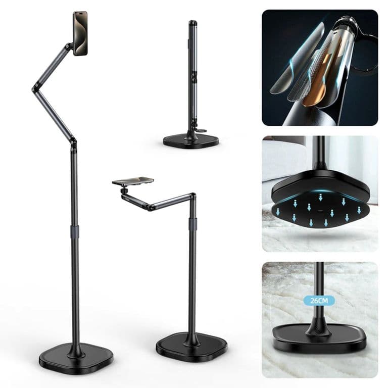 Soporte Piso Magnetico Pro para Celular Streaming Contenido